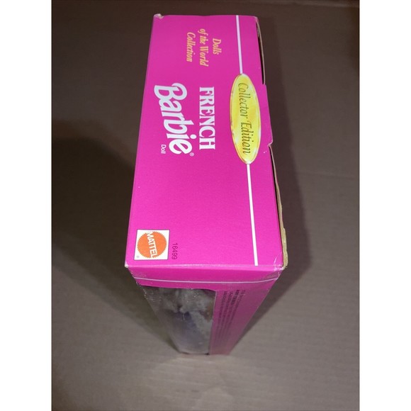 French Barbie Second Collectors Edition 1996 Mattel Dolls of the World NIB New - Picture 9 of 12